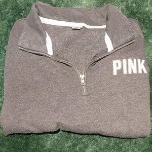 VS PINK half zip